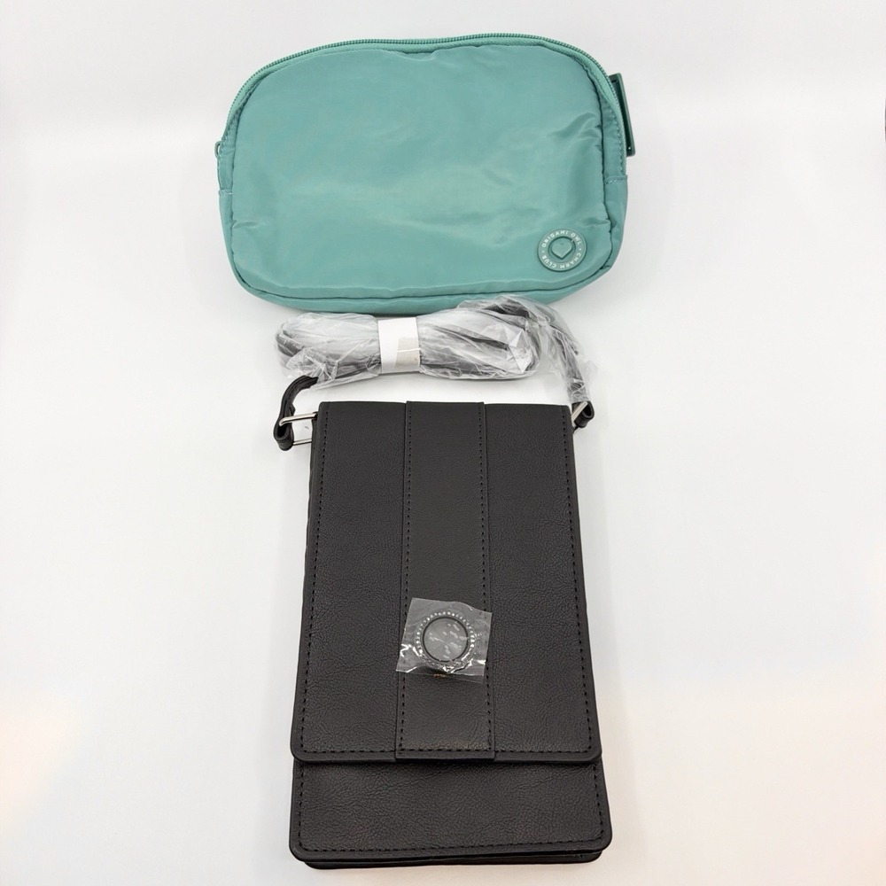 Origami Owl Belt Bag And Miracle Purse With Living Locket NEW SET OF BAGS